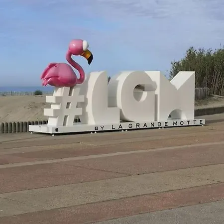 Arc En Ciel, Proche De La Plage Acces Direct ,internet Et Parking Privatif Gratuit La Grande-Motte